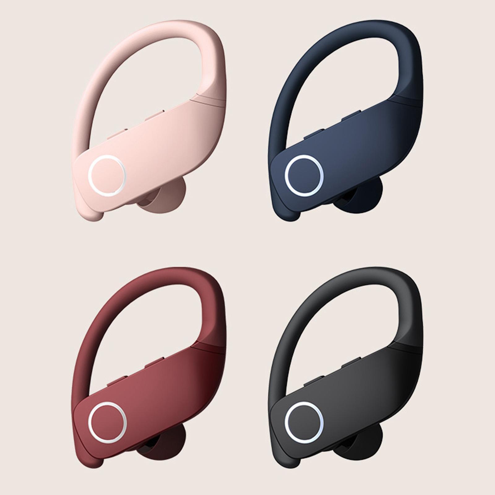 Bluetooth 5.0 IP4 Waterproof Wireless Earbuds Built in Mic for Workout Sport