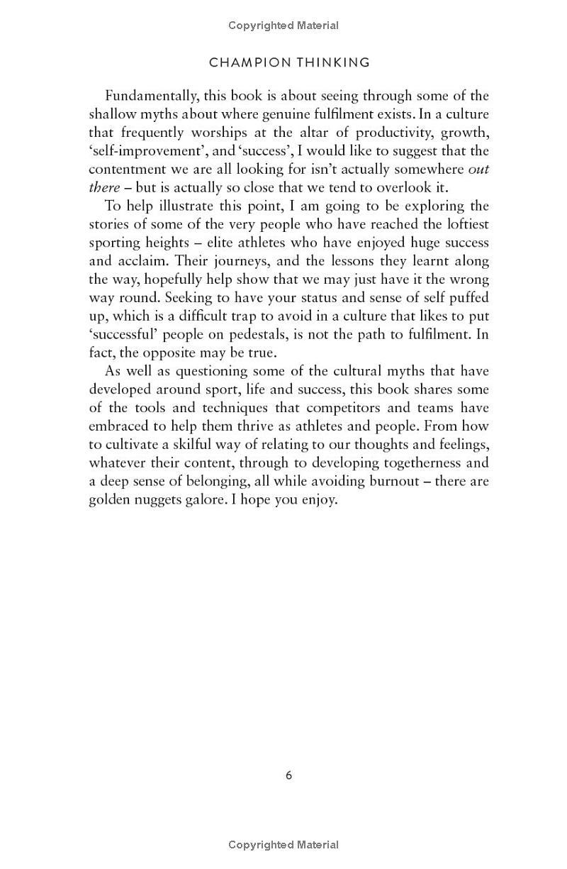 Sách ngoại văn: Champion Thinking - Get Out Of Your Own Way, Find Your Peak Performance