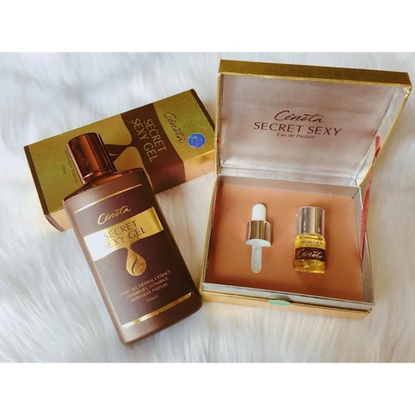 Combo Nước Hoa Vùng Kín Cenota Secret Sexy + Dung Dịch Vệ Sinh Phụ Nữ Làm Hồng & Se Khít Vùng Kín Cenota Secret Sexy Gel