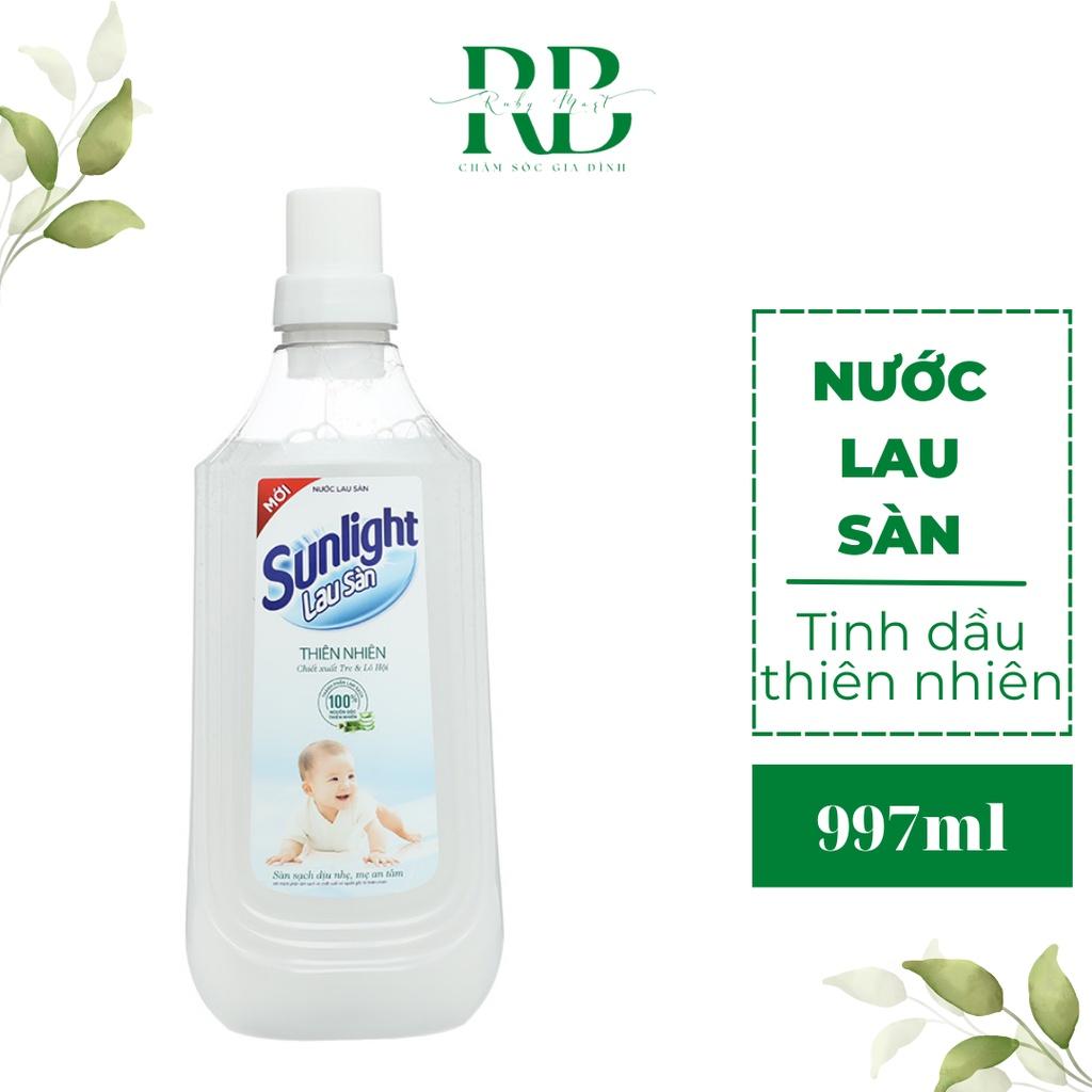 Nước Lau Sàn Sunlight Chai 997ml An Toàn Cho Trẻ Em