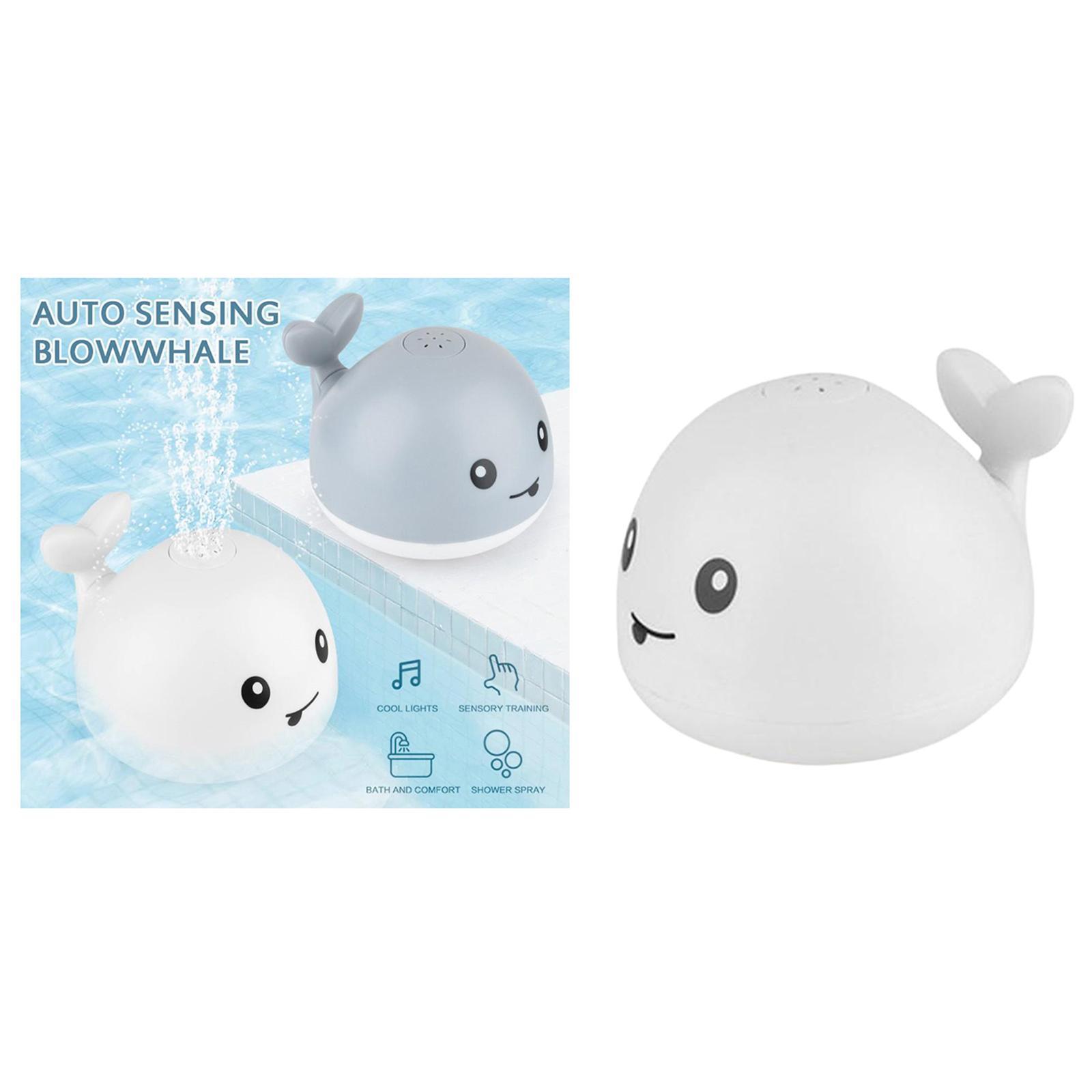 Baby Bath Toys Automatic Electric  Sprinkler Baby Bath Toys White