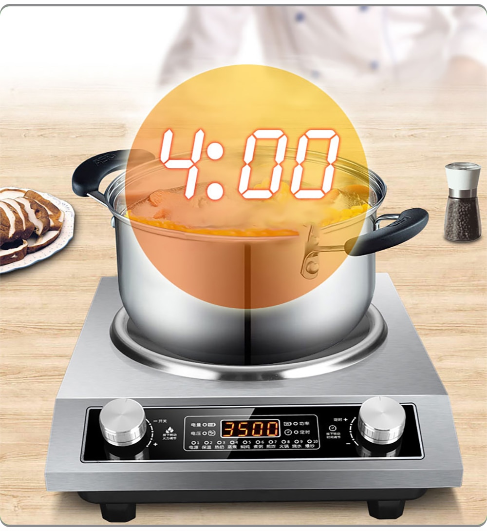 Bếp Điện Từ Đơn Công Suất Cao 3500W High Power Induction Cooker