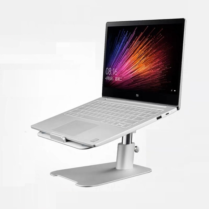 Giá đỡ laptop stand nhôm nguyên khối có thể điều chỉnh độ cao