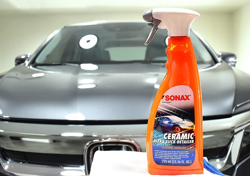 Chai Xịt Dưỡng Bóng Và Bảo Vệ Bề Mặt Sơn Cao Cấp SONAX Ceramic Ultra Slick Detailer 268400 750ml