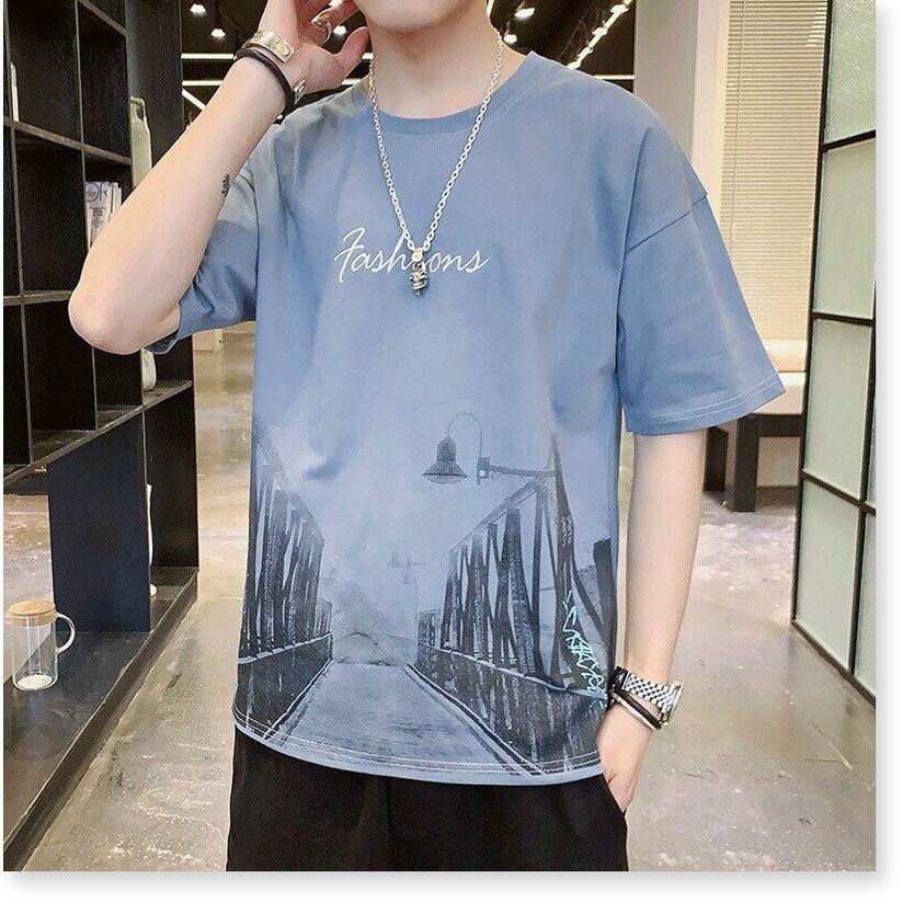 ÁO THUN NAM TAY LỠ CỰC ĐẸP , PHONG CÁCH HÀN QUỐC CHO CÁC BẠN NAM THỜI TRANG LANA FASHION