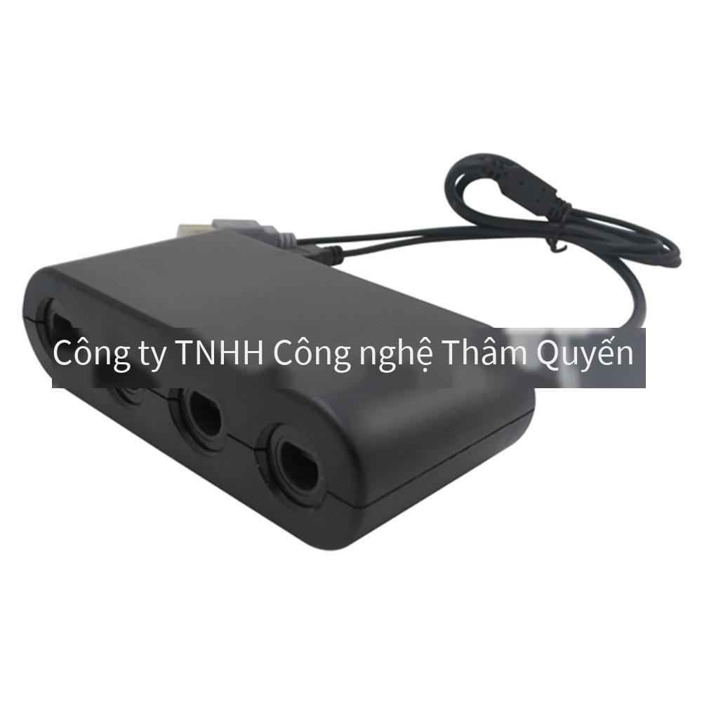 Giao hàng nhanh bộ chuyển đổi ngc sang wiiu Bộ điều khiển GC sang wii u/ switch / PC với hộp chuyển đổi chức năng liên tục