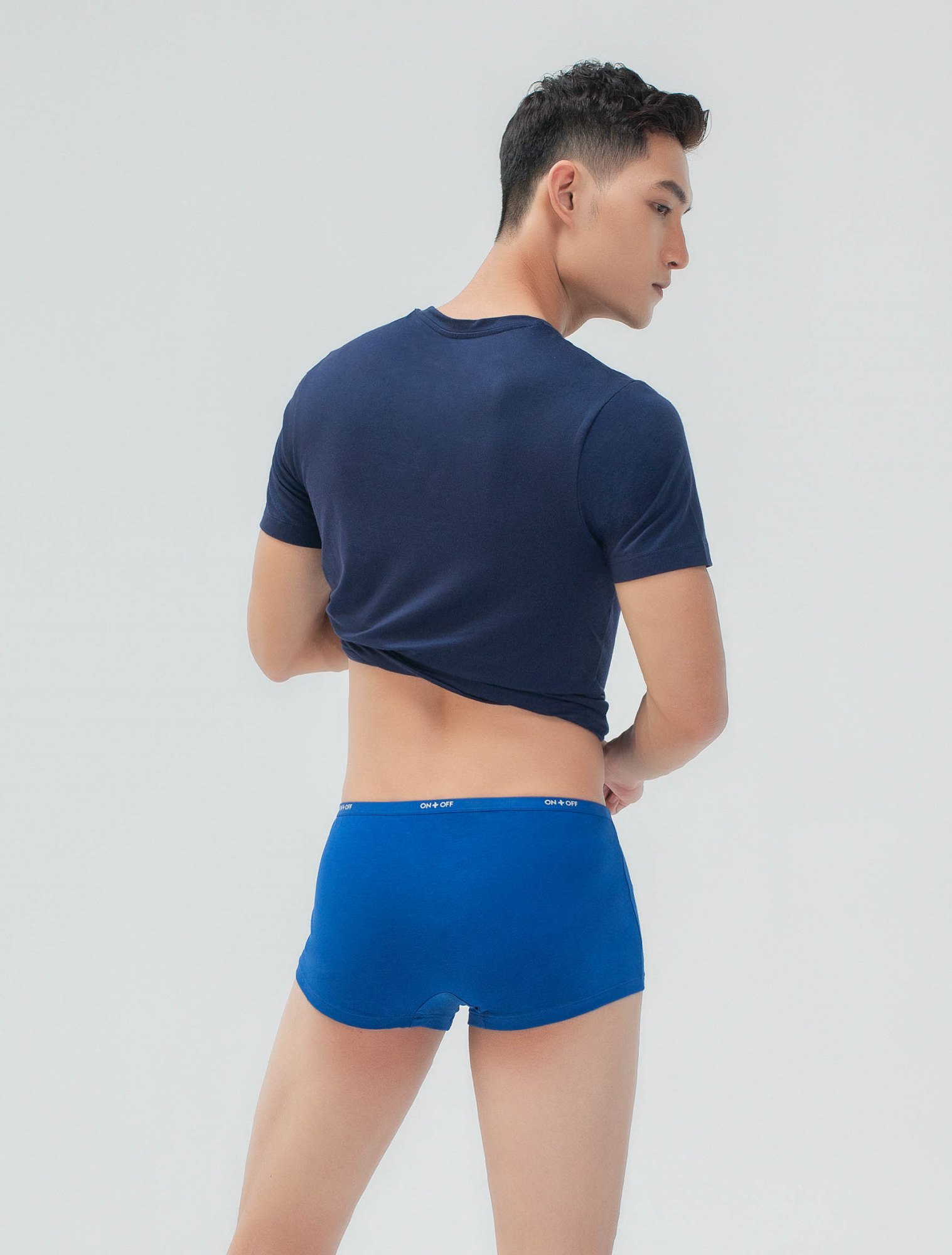 Quần lót nam ONOFF dáng boxer chất liệu cotton Mỹ mỏng nhẹ - 18UO23A241