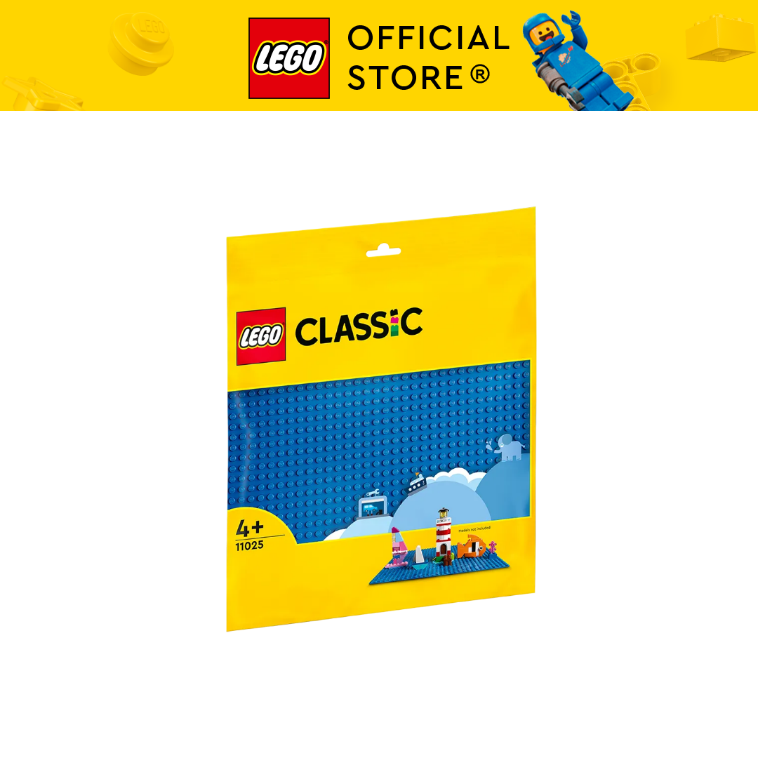 LEGO Classic 11025 Đế Lắp Ráp Màu Xanh Nước Biển (1 chi tiết)