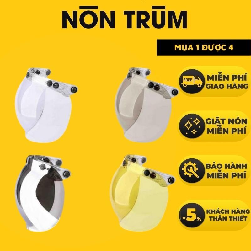 Kính gắn nón bảo hiểm Royal bubble nhiều màu