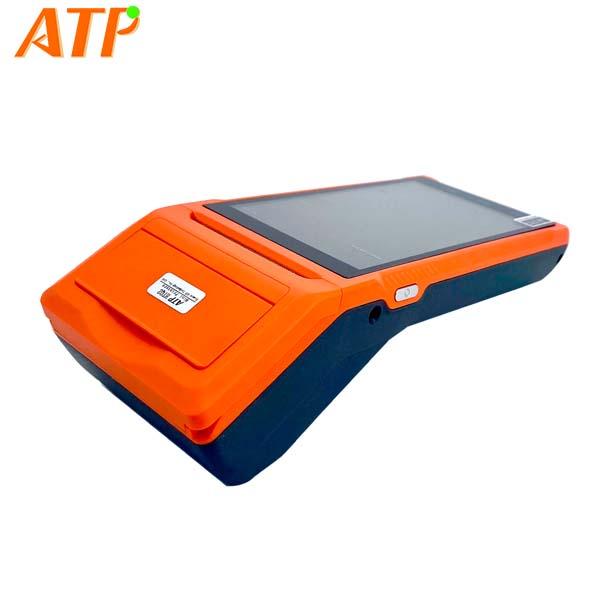 Thanh toán di động HTQ2 Máy đầu cuối 3G Android Pos cầm tay có đầu đọc thẻ NFC In hóa đơn vé xe buýt Máy in nhiệt