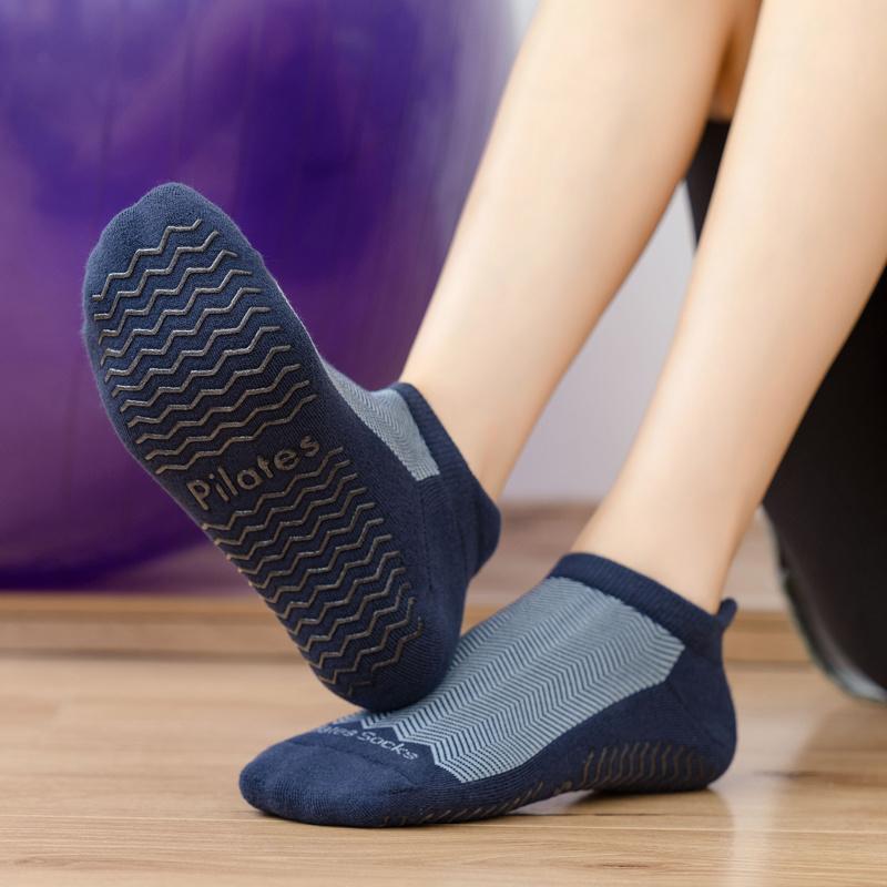 Vớ Pilates cho phụ nữ, không trượt vớ Yoga Ladies Ladies Thể thao Thể thao múa ba lê nhảy múa Color: Black Size: EU 35-40 US 4.5-8.5