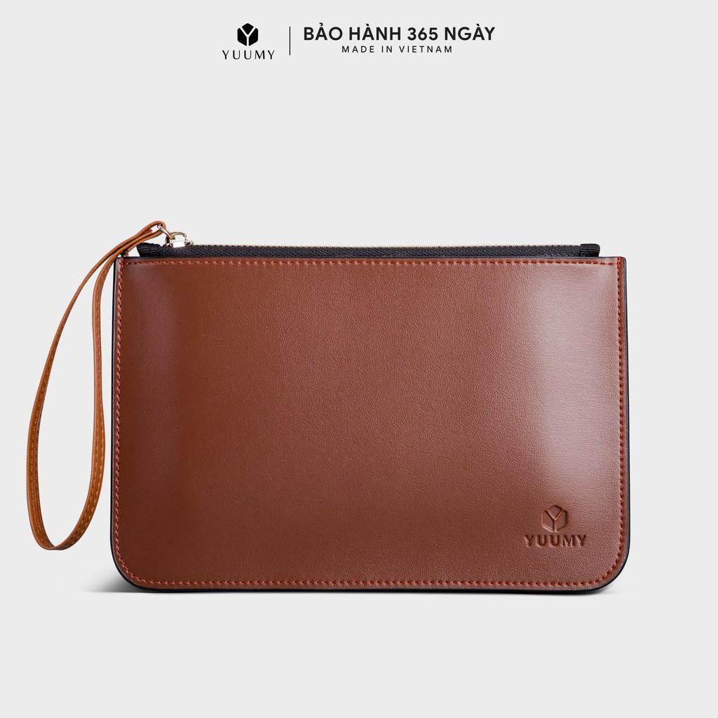 Ví clutch cầm tay thời trang da mềm cao cấp YUUMY YV36 - Fadoda