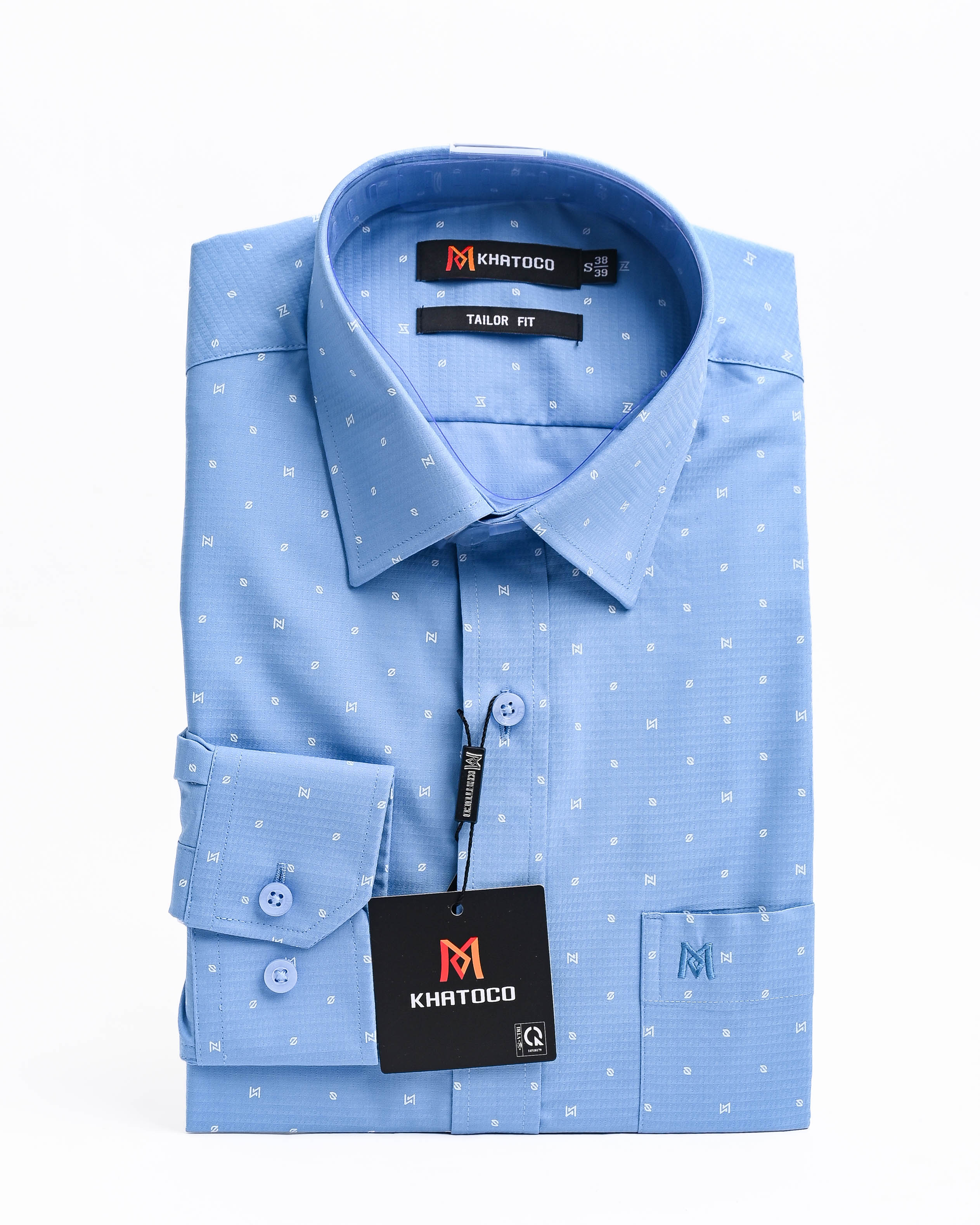 Áo sơ mi tay ngắn Khatoco (S--&gt;2XL)