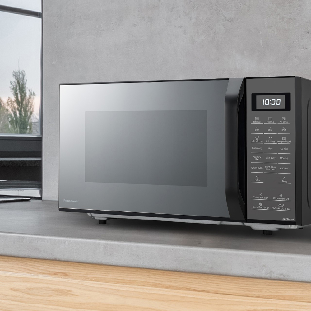 Lò vi sóng Panasonic 27 lít NN-CT66MBYUE - Hàng chính hãng