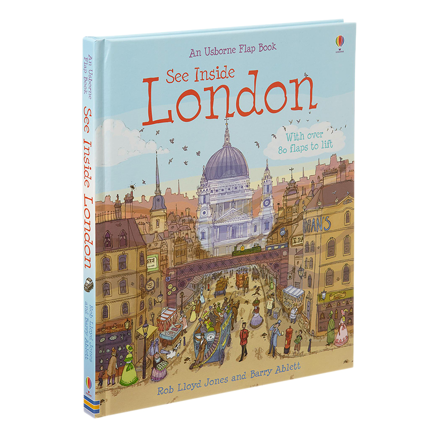 Sách tương tác tiếng Anh - Usborne See Inside London