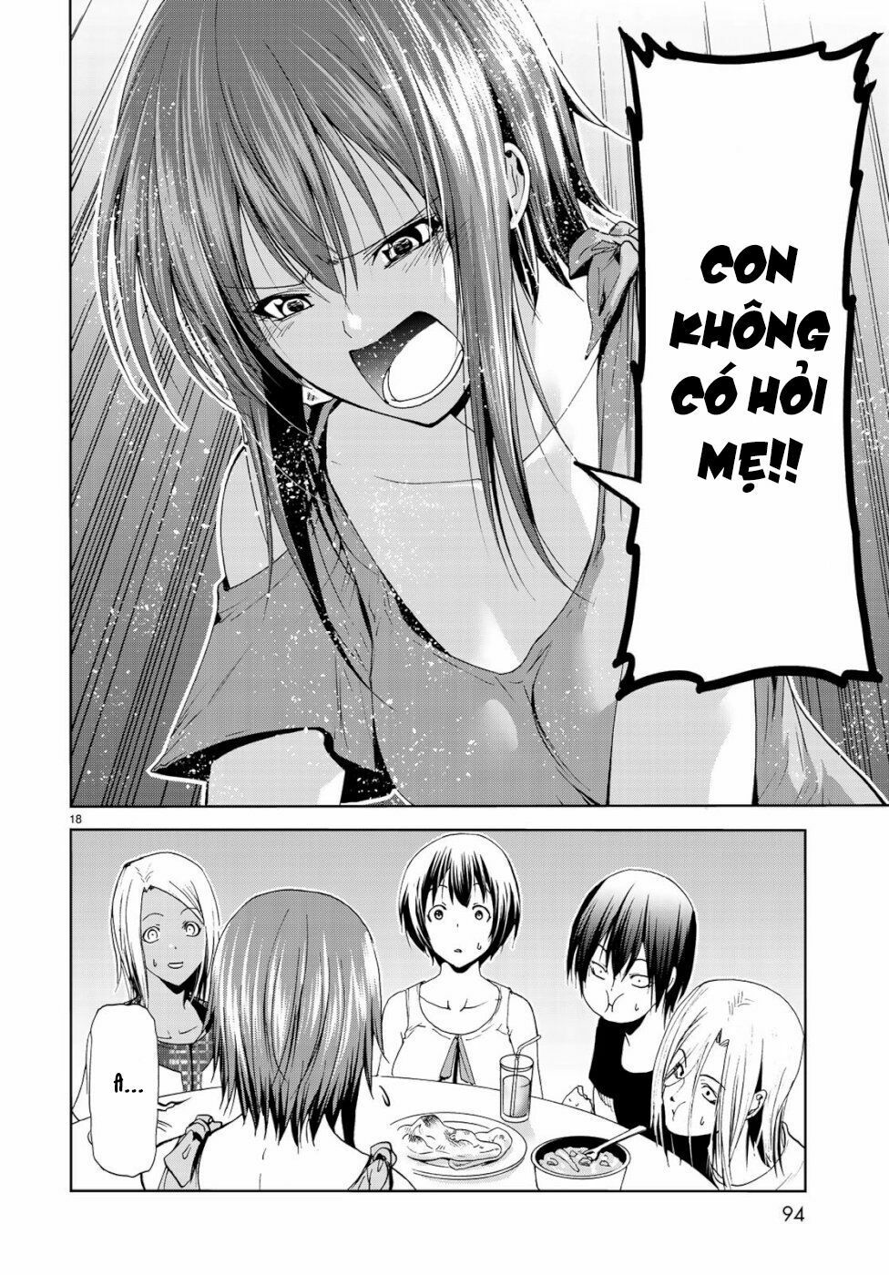 cô gái thích lặn - grand blue chapter 56 18
