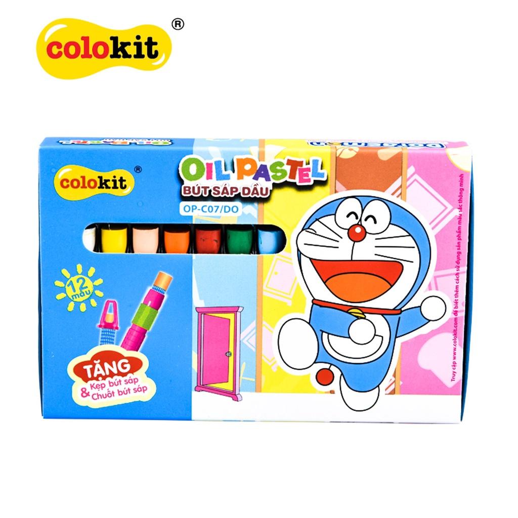 Bút sáp dầu Colokit Doraemon OP-C07/DO, OP-C08/DO , OP-C09/DO