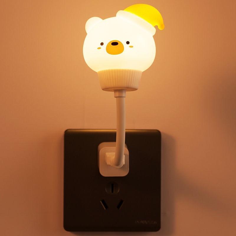 Đèn ngủ mini hình thú dễ thương tiện lợi - Đèn led USB để bàn hoạt hình siêu cute nhiều màu sắc