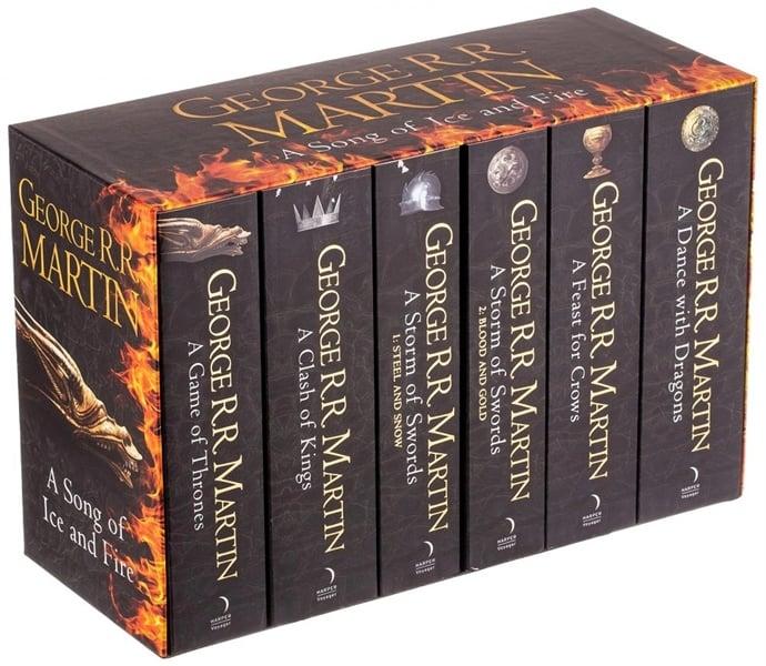 Tiểu thuyết viễn tưởng tiếng Anh -  A Song Of Ice And Fire Boxset