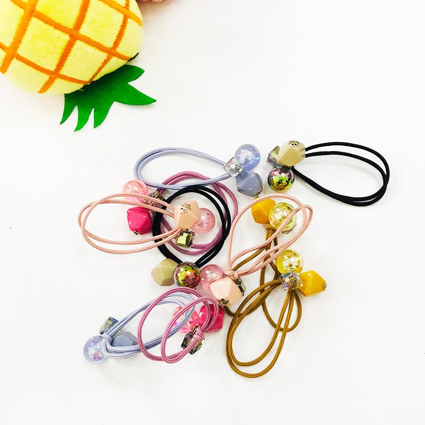 Bộ 4 thun cột tóc cho bé - Mẫu ngẫu nhiên