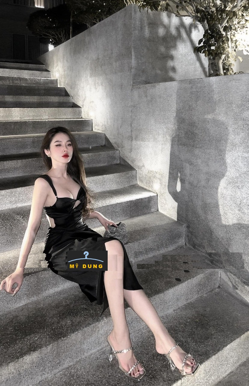 ĐẦM BODY XOẮN NGỰC, TAY CÁNH TIÊN-NHẸ NHÀNG- SANG TRỌNG- GỢI CẢM LÀ EM ẤY