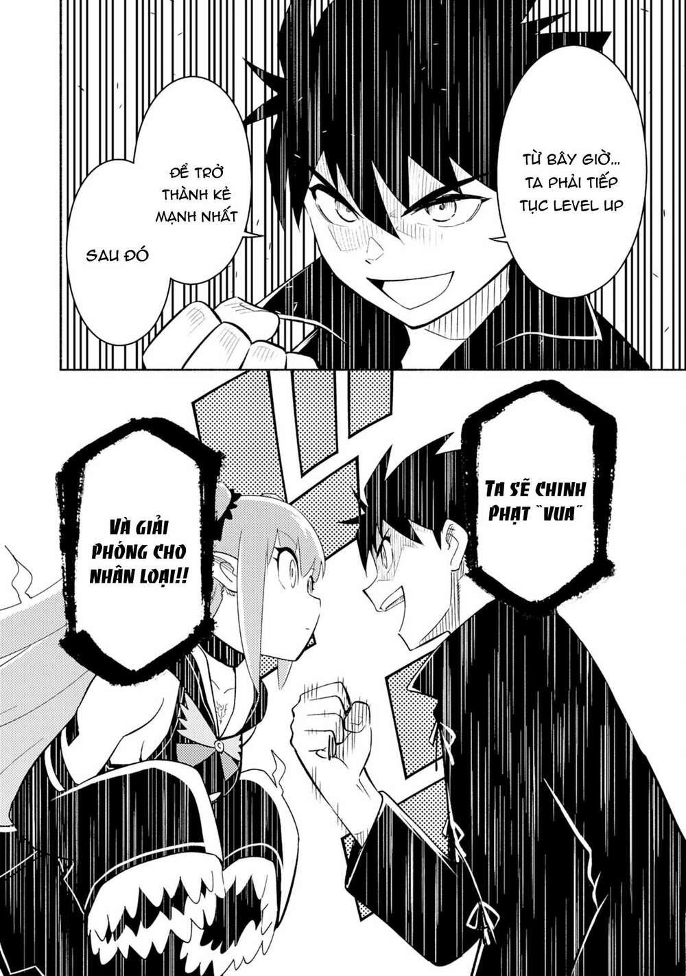 thế giới chỉ mình tôi level up chapter 4 14