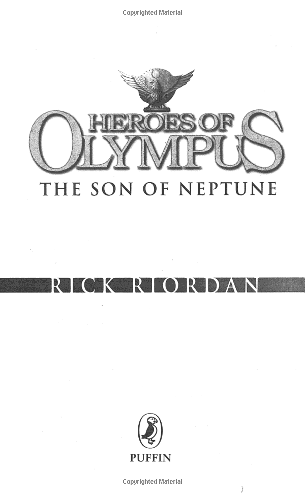 The Heroes Of Olympus 2: The Son Of Neptune