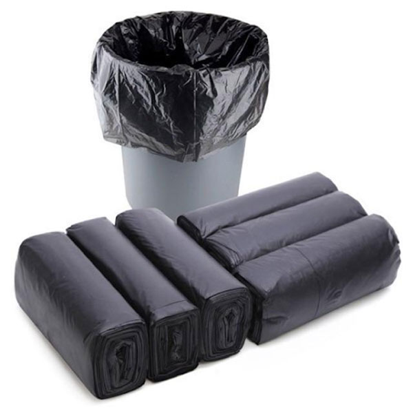 Túi đựng rác sinh hoạt 44x55cm, 55x65cm, 64x78cm, 78x92cm cao cấp thân thiện môi trường (2-3 cuộn đen, 1kg)