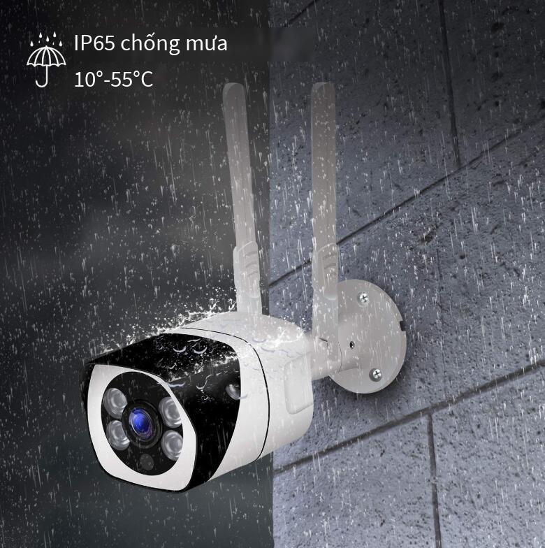 Thuận lợi nhất 1080P WIFI không dây ngoài trời độ nét cao PTZ giám sát hồng ngoại an ninh nhà thông minh