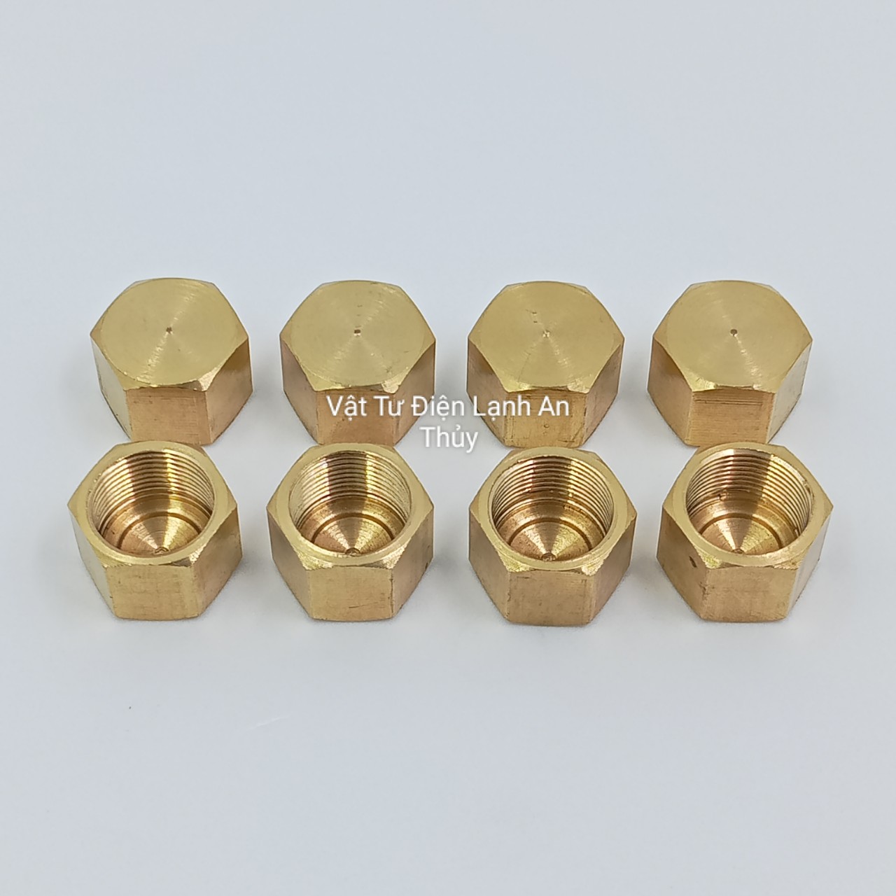 Nắp bích 15 - Nút bịt ống đồng zen 15 - Nắp bịt ống đồng - Nắp bịt ren trong, Nút bít ren trong - nút đầu bịt ống đồng