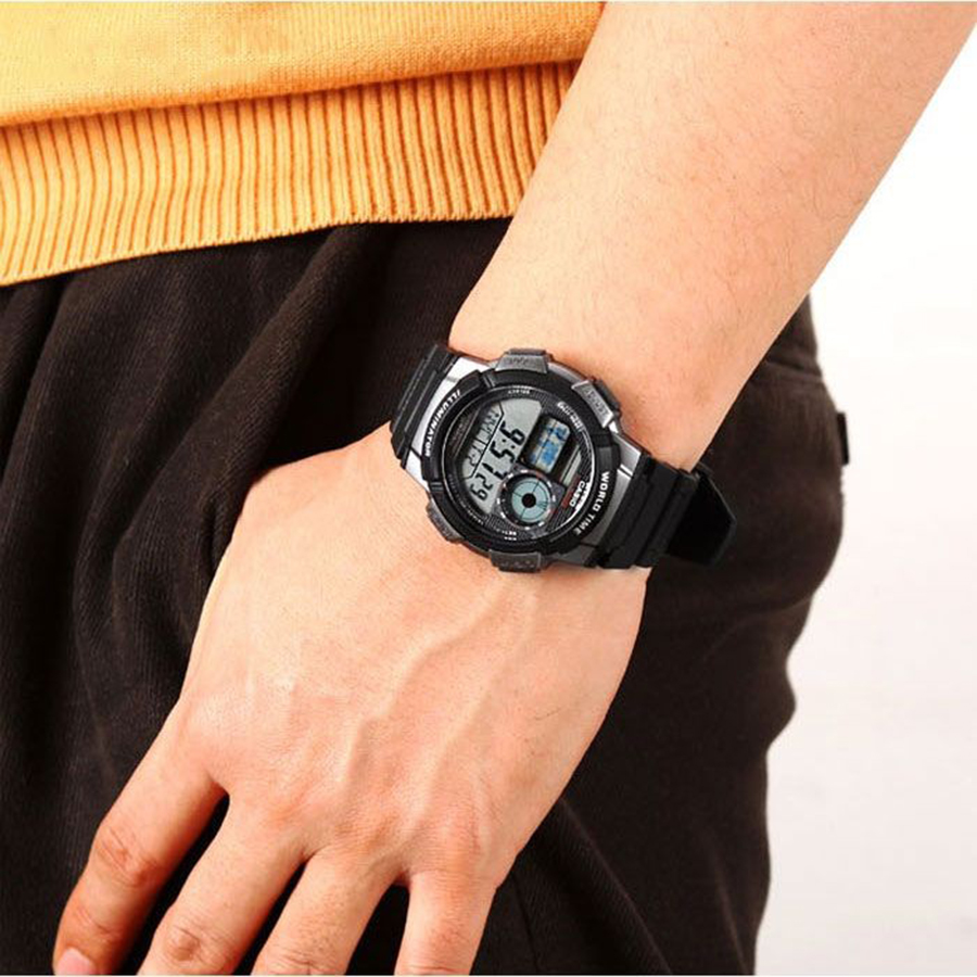 Đồng hồ nam dây nhựa Casio AE-1000W-1BVDF