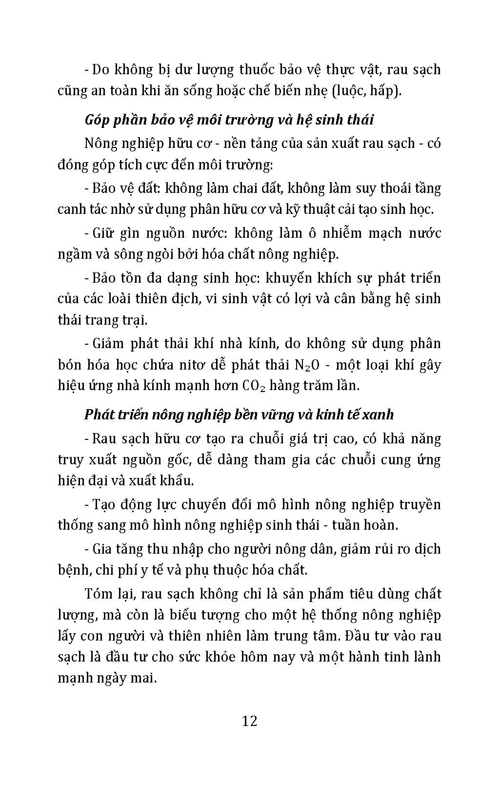 Nông Nghiệp Hữu Cơ - Kỹ Thuật Trồng Rau Sạch
