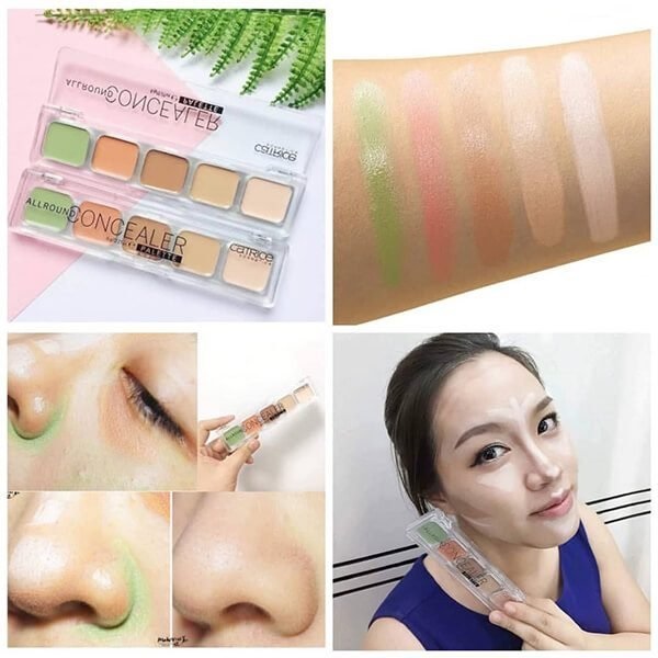 Bảng che khuyết điểm 5 ô Catrice Allround Concealer Palette