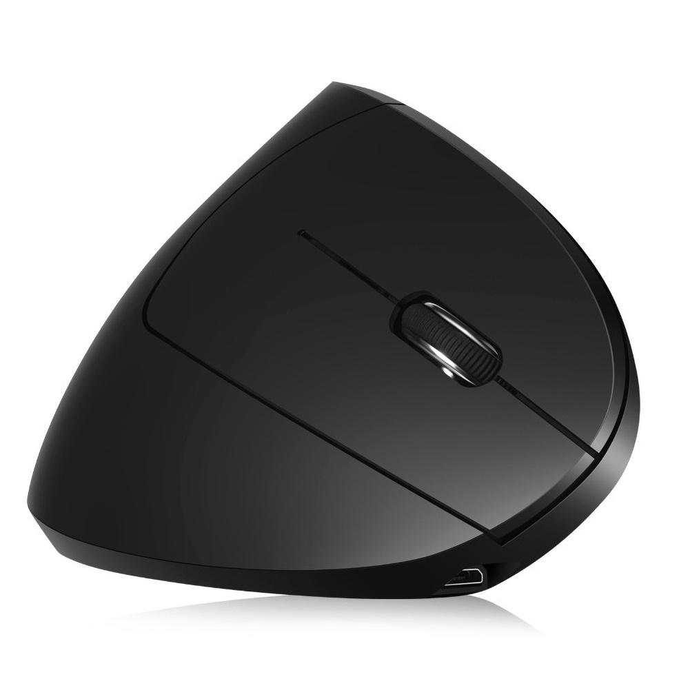 H1 Công Thái Dọc Chuột 2.4G USB Không Dây Có Thể Điều Chỉnh 2400DPI Chuột Chơi Game Chuột Máy Tính Với Đèn RGB Cho Gia Đình máy Tính Văn Phòng