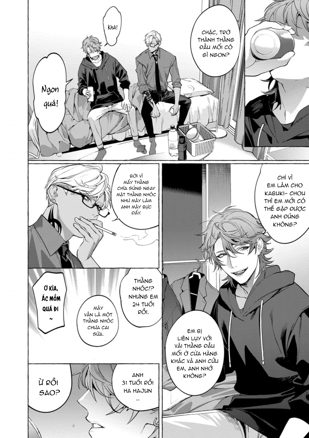 việc đền tội đáng hổ thẹn của tên giang hồ da ngăm chapter 1 14
