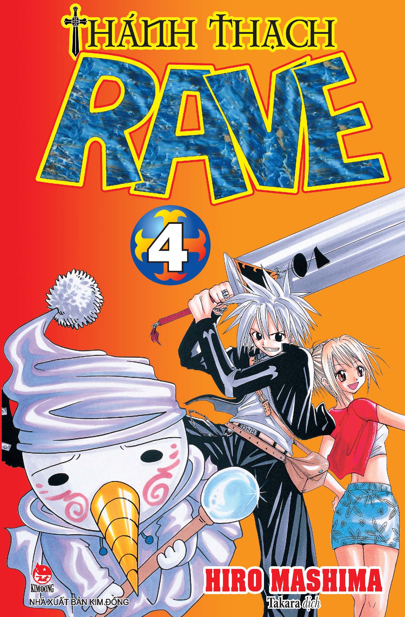 Truyện tranh Thánh thạch Rave - Tập 4 - Tặng kèm Bookmark Plue - NXB Kim Đồng