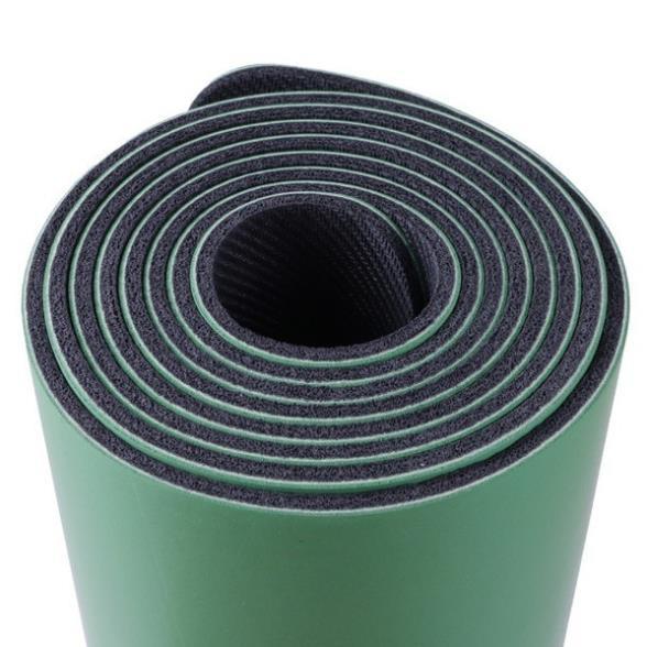Thảm Tập Yoga Định Tuyến 5mm PU -Xanh lá