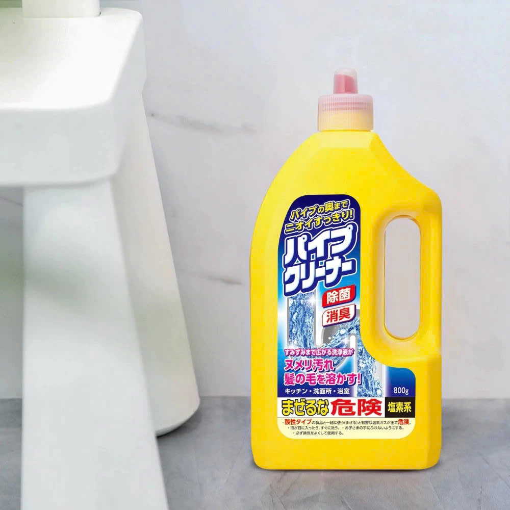 Gel thông tắc sinh học vệ sinh cống, làm sạch đường ống, chậu rửa bát, nhà vệ sinh Nhật Bản 800gr