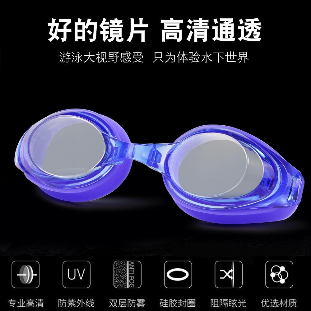 Kính Bơi HAIZID - Kính Bơi Người Lớn, Tặng Kèm Hộp Đựng Và Nhét Tai