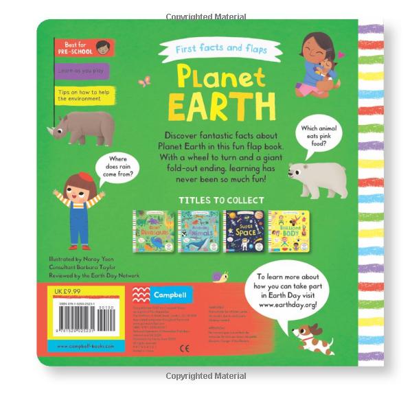 First Flaps And Facts: Planet Earth