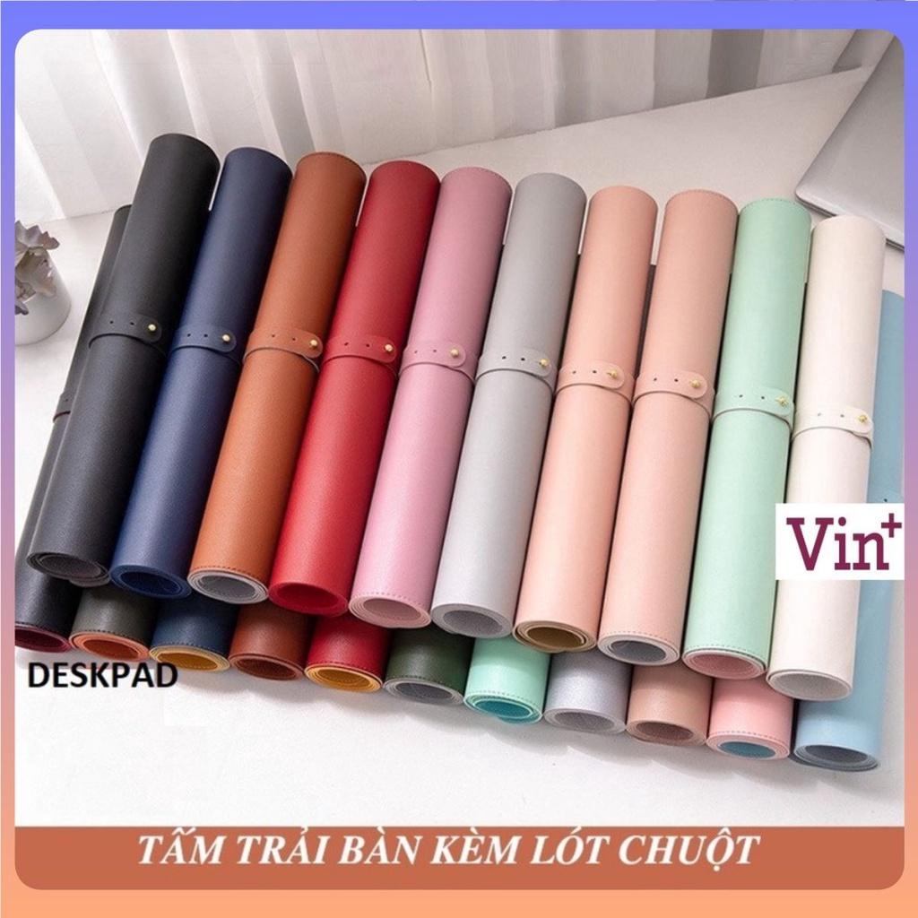 Tấm Da Trải Lót Bàn Làm Việc Chống Thấm Nước, Chống Xước Cao Cấp Nhiều Màu Size 120x60, 120x50, 100x50