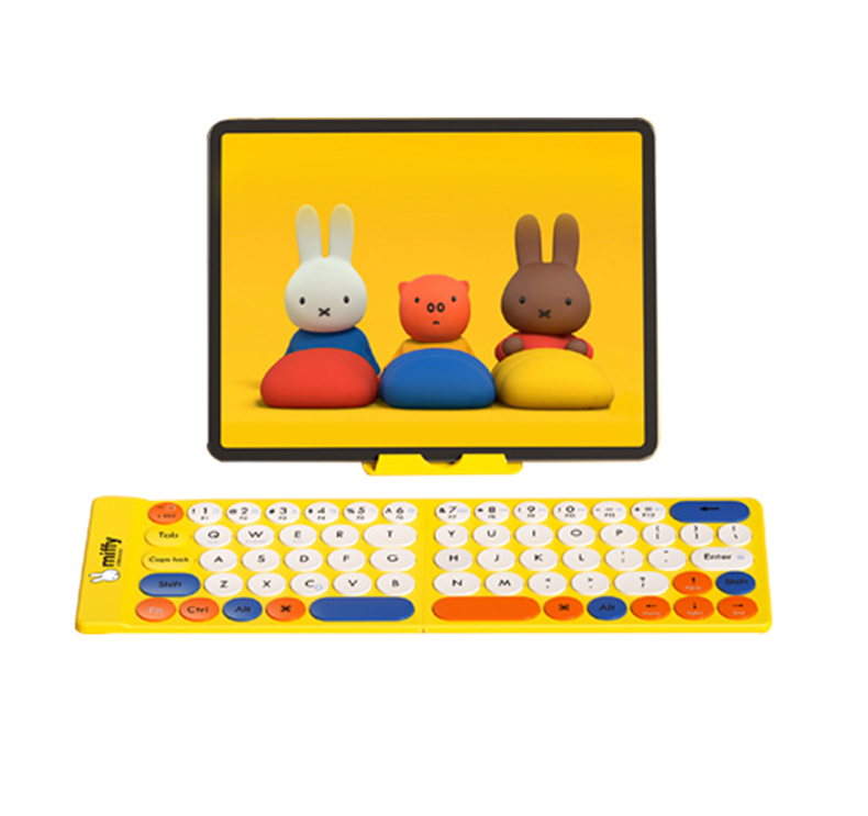 BÀN PHÍM GẬP KHÔNG DÂY MIPOW MIFFY MINI SLIM-FOLD  3,5 MM CHỐNG NƯỚC -  hàng chính hãng