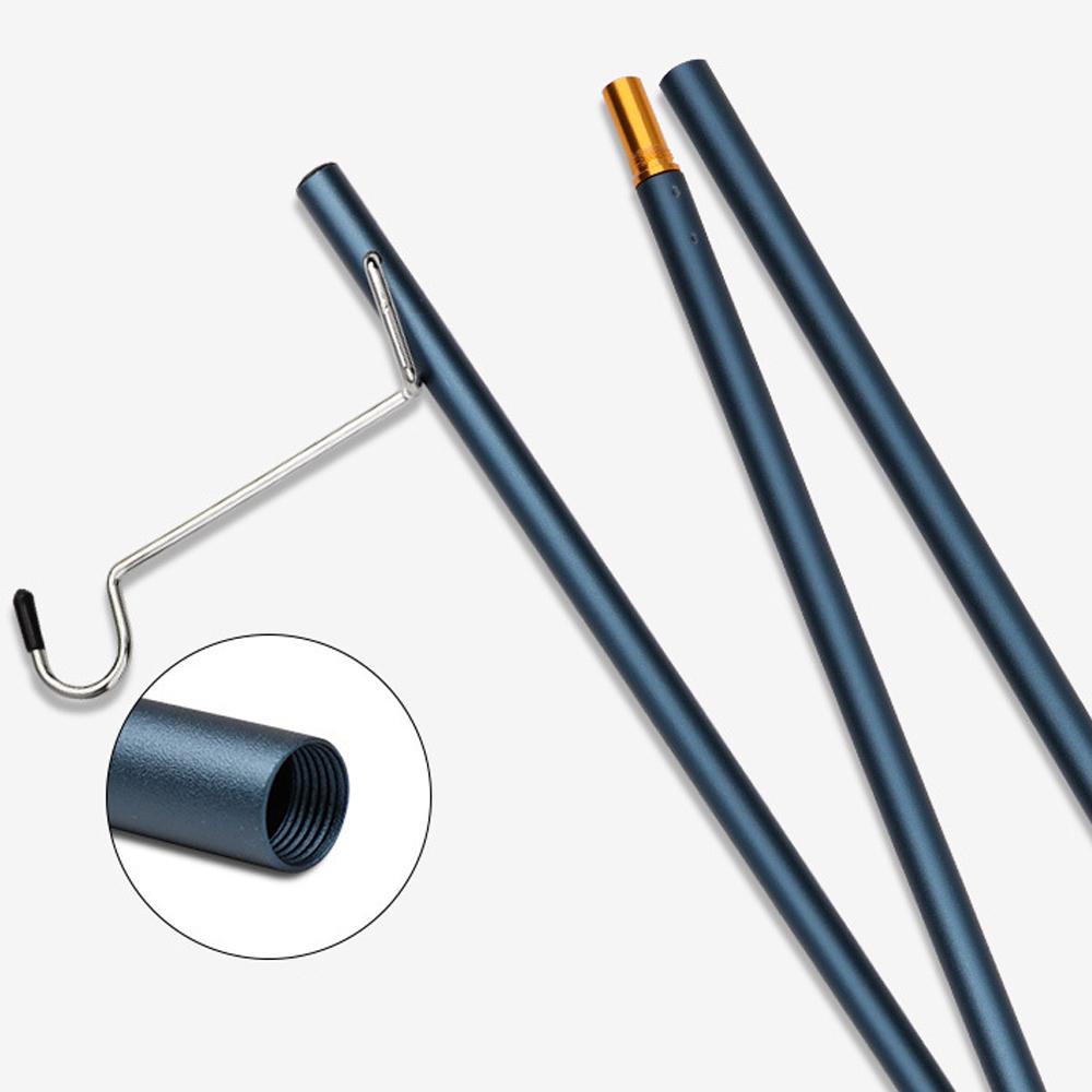 Trụ treo đèn kẹp bàn nhôm CLS cắm trại dã ngoại,trụ đèn gấp gọn hợp kim nhôm