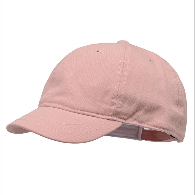 Thời trang ngắn vành điều chỉnh màu rắn bóng chày cap unisex bóng râm mùa hè mùa hè đàn ông cha mũ phụ nữ snapback solid unisex Color: KQ Size: Adjustable
