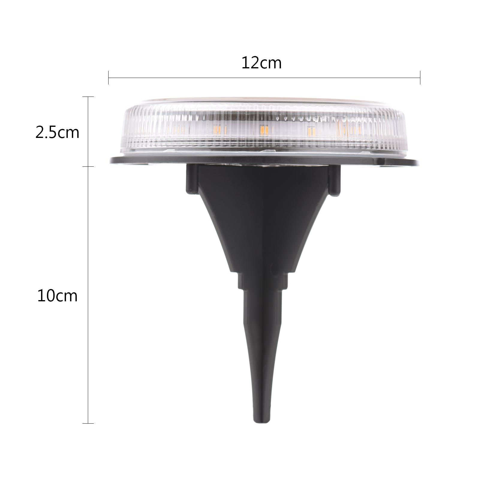 Set 4 Đèn Để Đất Năng Lượng Mặt Trời Chống Thấm Nước Tự Động Bật / Tắt Cho Lối Đi
