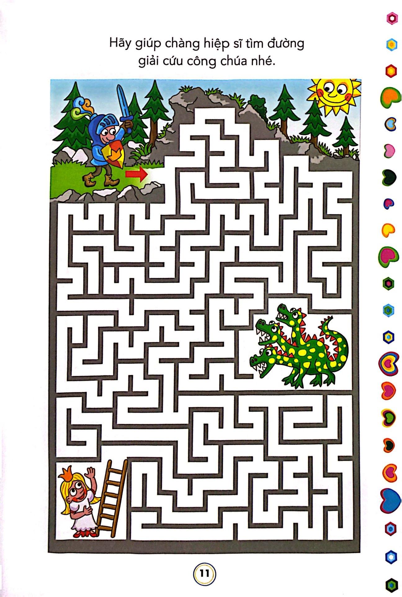 Sách - Rèn Trí Thông Minh - Bé Tìm Đường - Tập 2