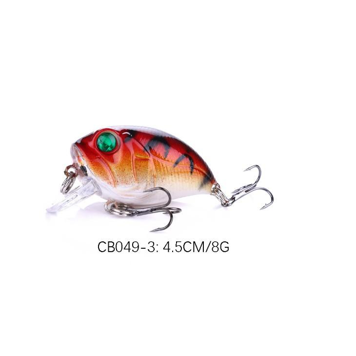 Mồi giả câu cá siêu nhạy, bộ combo 5 mồi giả cực kỳ nhạy nhiều loại cá khác nhau