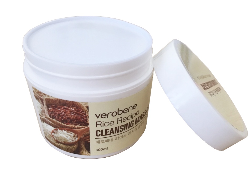 Kem Tẩy Trang Massage Verobene Rice Recipe Cleansing Massage Cream