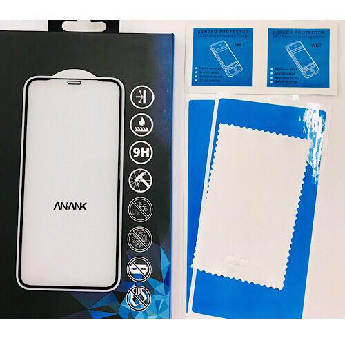 Miếng dán cường lực màn hình cho iPhone 11 Pro Max hiệu ANANK Pro chuẩn 9H / 2.5D mỏng 0.26 mm - Hàng nhập khẩu