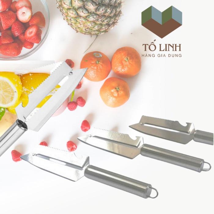 Dao Bào 2 Lưỡi- Khui Nắp Hộp đa năng 5 in 1